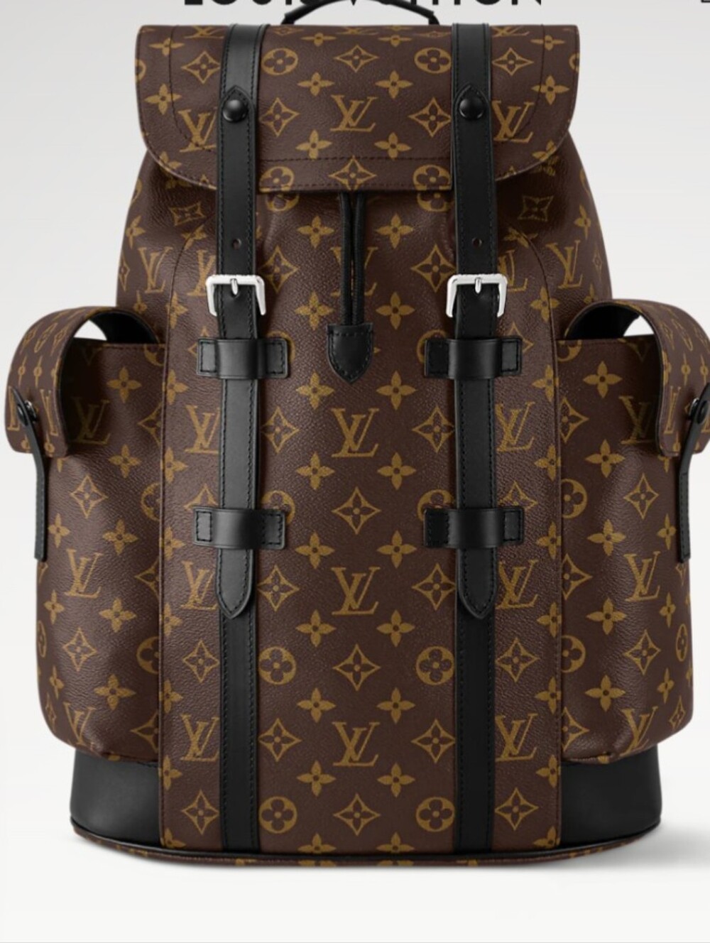 Louis Vuitton Monogram The Christopher Canvas Backpack